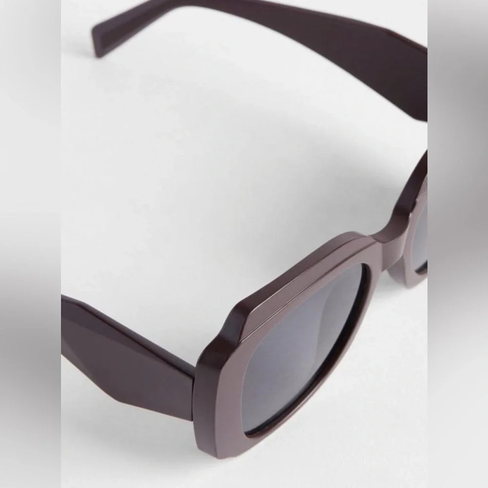 Torrid Matte Square Smoke Lens Sunglasses